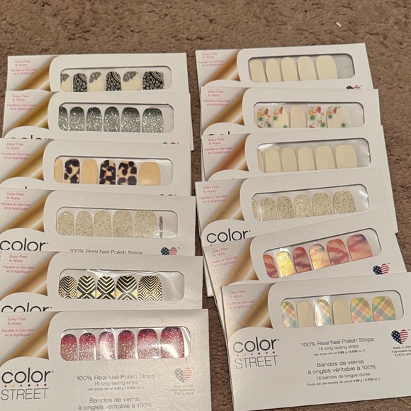 Color Street Vibrant Nail Polish Strips Collection of 43 sets - Picture 3 of 4